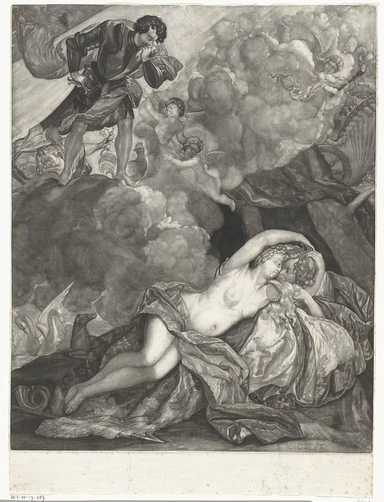 Willem Doudijns - Venere e Marte sorpresi da Apollo, Rijksmuseum